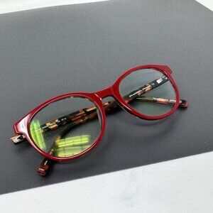 Morel LIGHTEC 30005L RT 10Eyeglasses Frames Red Tortoise Round 48-18-135